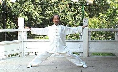 内丹术养生桩法：大字桩